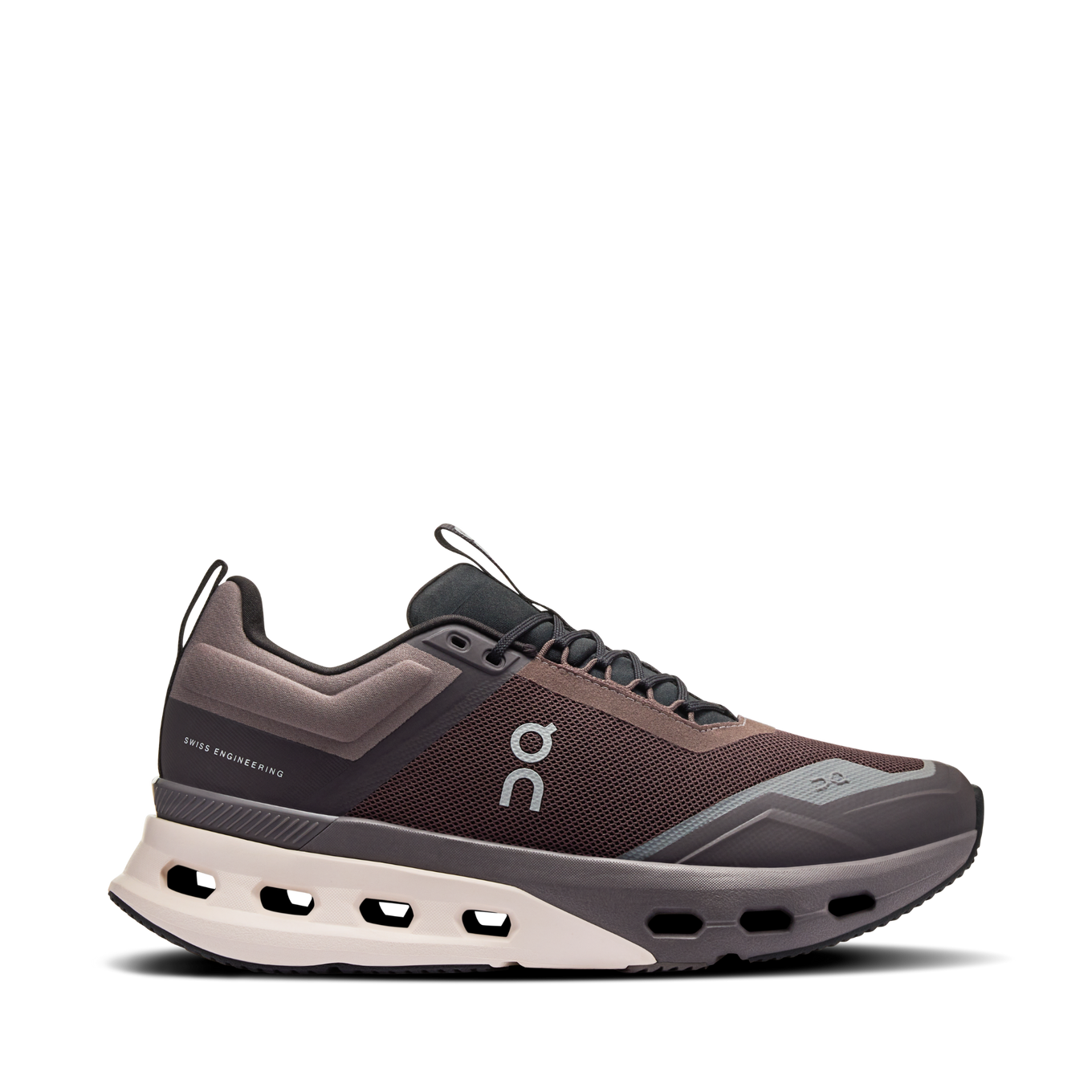 On Cloudnova X W Pebble/Black